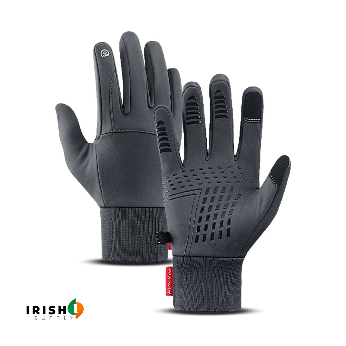 Winter Bike Riding Gloves with Waterproof Thermal Shell and Touchscreen Fingertips - Image 11