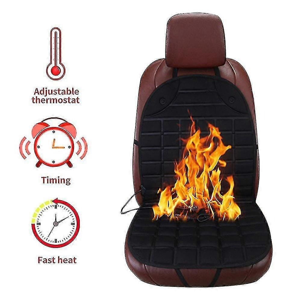 Winter Car Seat Cover with Heated Backrest Support and Temperature Controller - Image 8