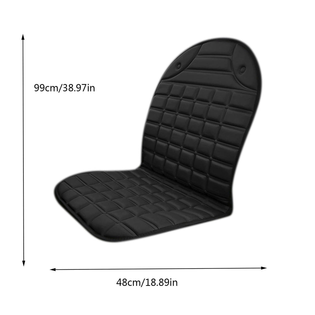 Winter Car Seat Cover with Heated Backrest Support and Temperature Controller - Image 9