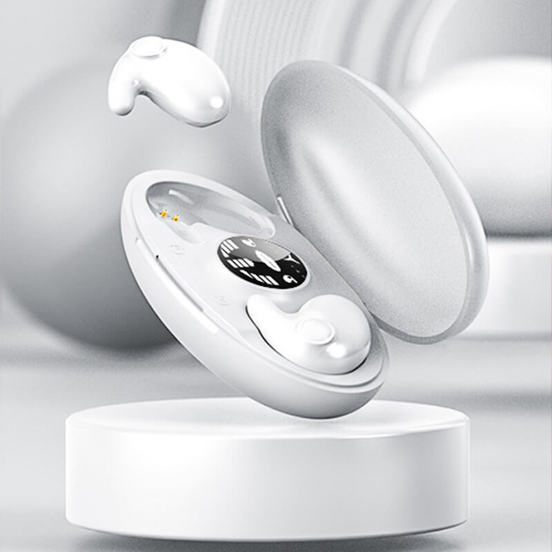 Invisible Wireless Sleep Earbuds – Ultra-Light Comfort with Water-Resistant Design