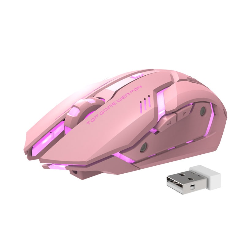 Wireless Ergonomic Gaming Mouse with LED Backlighting and Programmable Side Buttons - Image 10