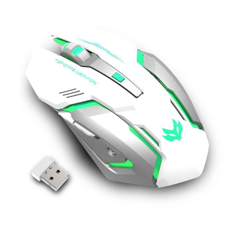 Wireless Ergonomic Gaming Mouse with LED Backlighting and Programmable Side Buttons - Image 7