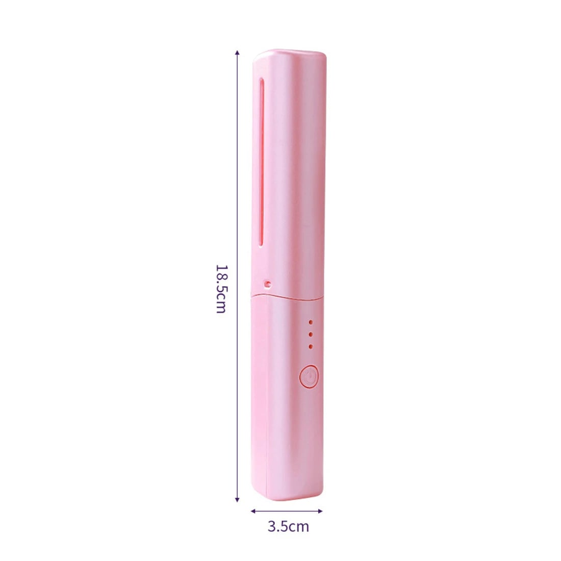 Wireless Hair Straightener Brush Portable Heated Ceramic Cordless LED - Image 6