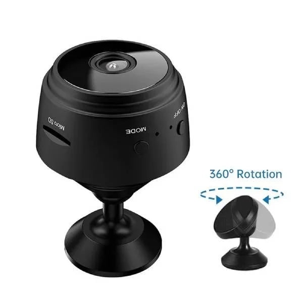 Wireless Mini Security Camera System with Magnetic Stand and Night Vision Doorbell - Image 3