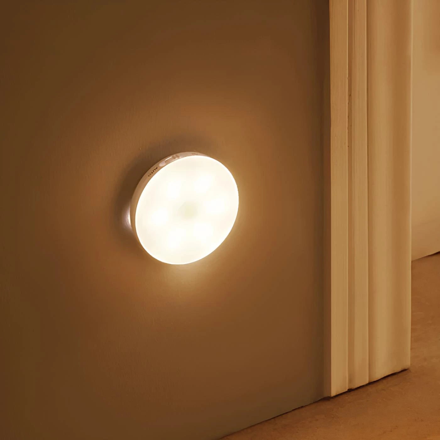 Wireless Motion Sensor Light Adhesive Closet LED Magnetic Puck Portable - Image 9