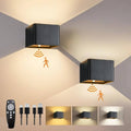 Wireless Wall Light and Battery Powered Sconce with Motion Sensor and Remote Control - Image 1