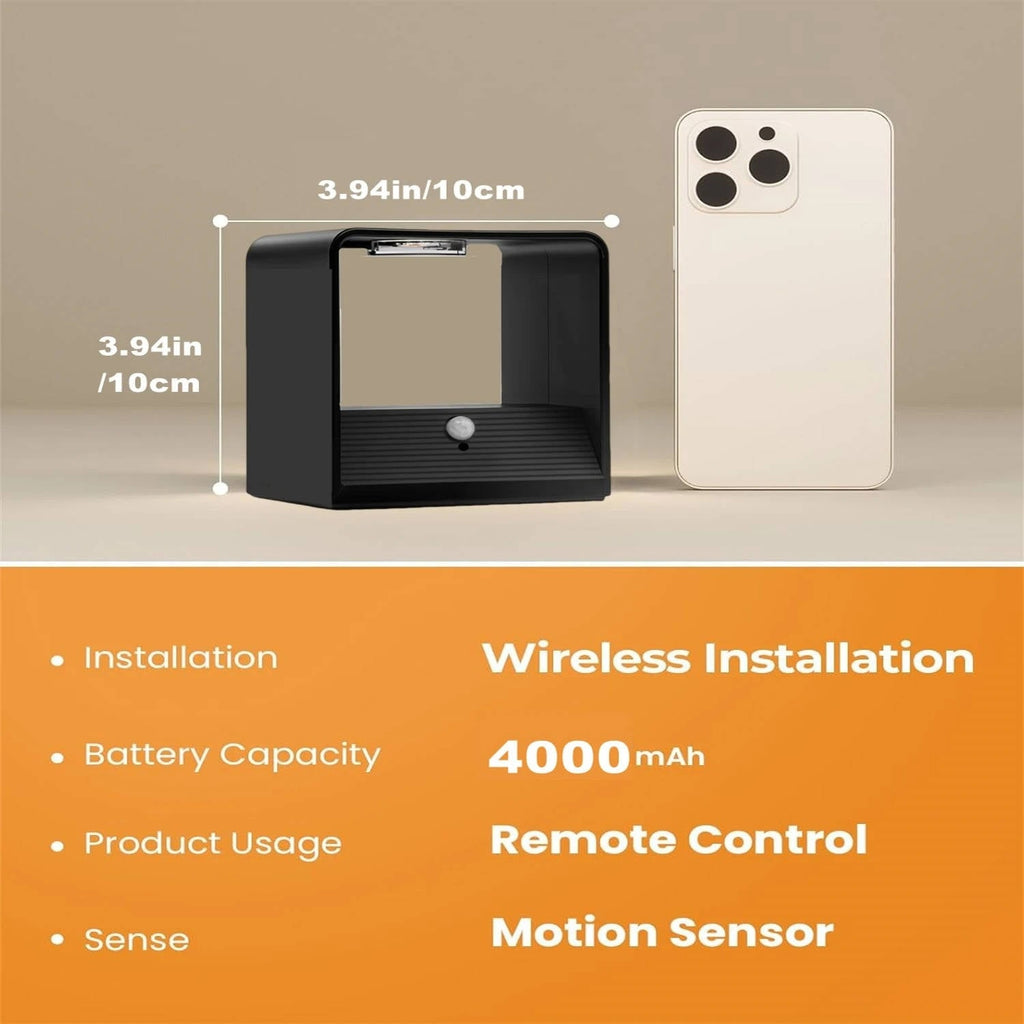 Wireless Wall Light and Battery Powered Sconce with Motion Sensor and Remote Control - Image 7