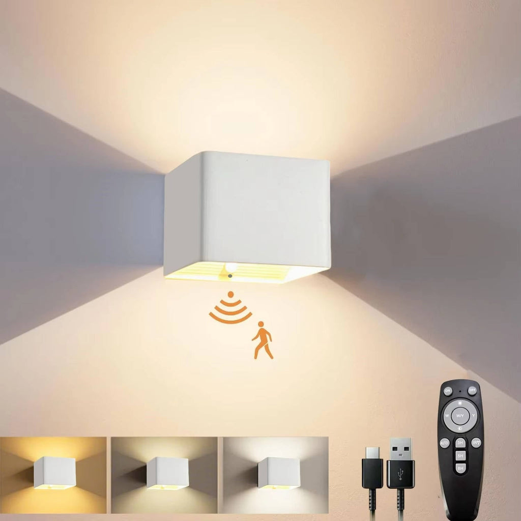 Wireless Wall Light and Battery Powered Sconce with Motion Sensor and Remote Control - Image 8