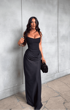 Ashley | Women's Sleeveless Bodycon Maxi Dress for Wedding Guests
