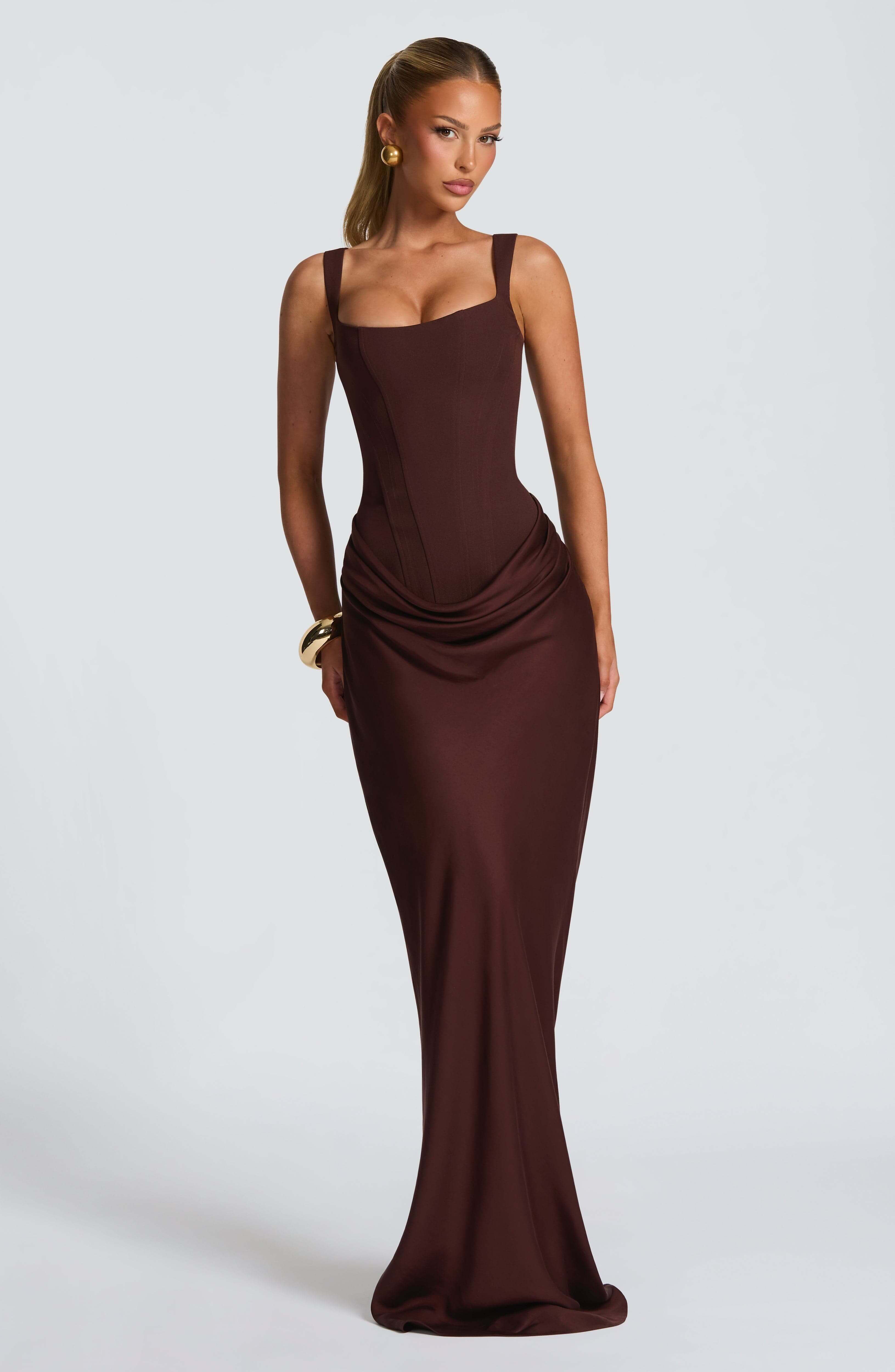Ashley | Women's Sleeveless Bodycon Maxi Dress for Wedding Guests