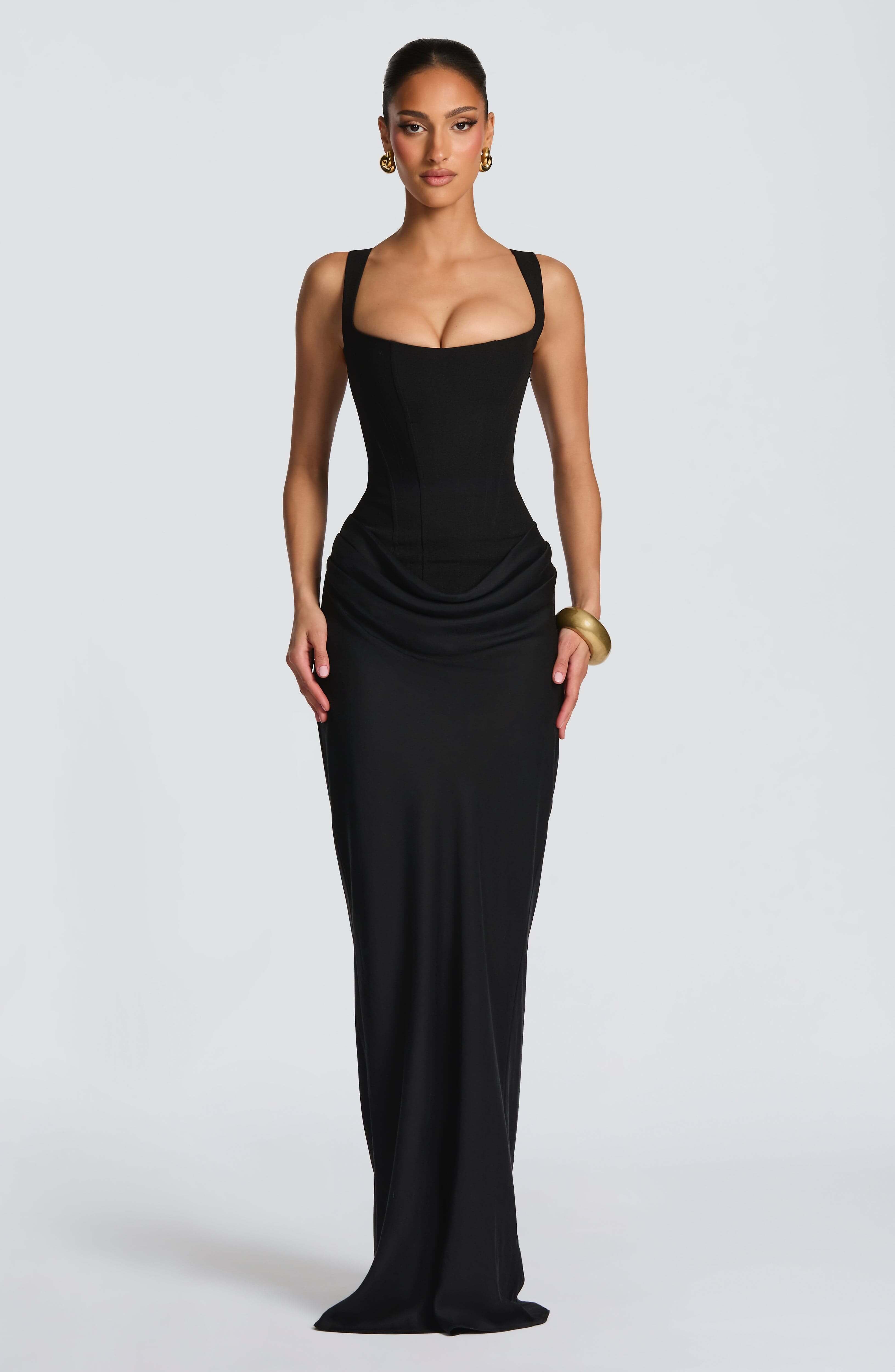 Ashley | Women's Sleeveless Bodycon Maxi Dress for Wedding Guests