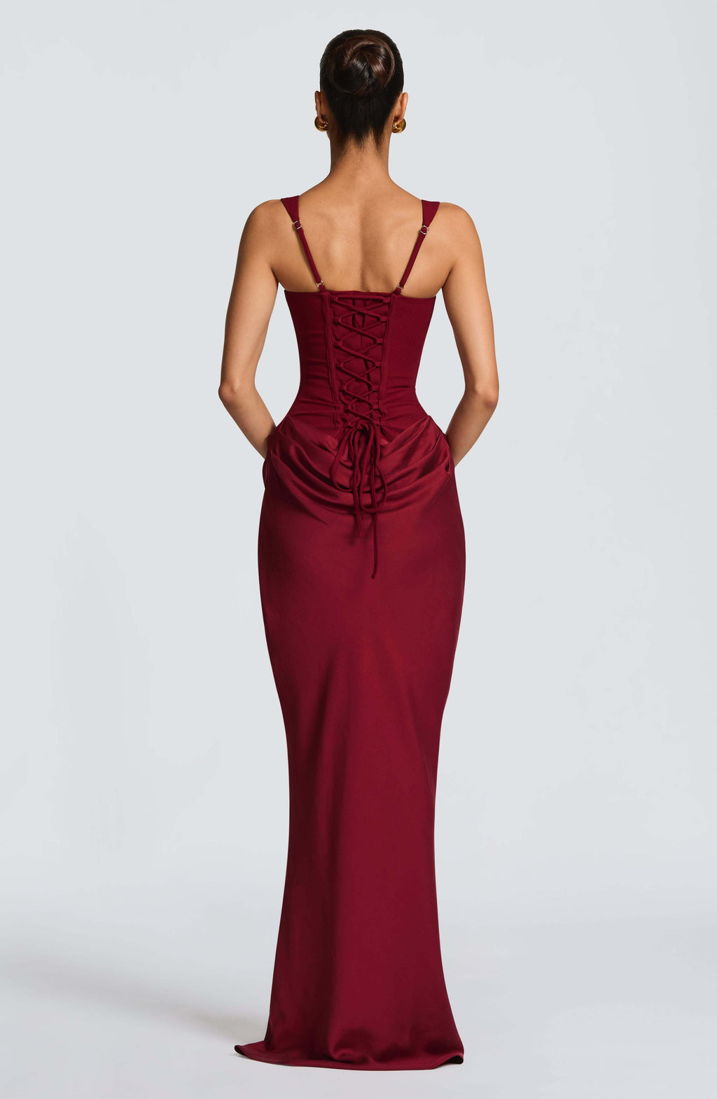 Ashley | Women's Sleeveless Bodycon Maxi Dress for Wedding Guests