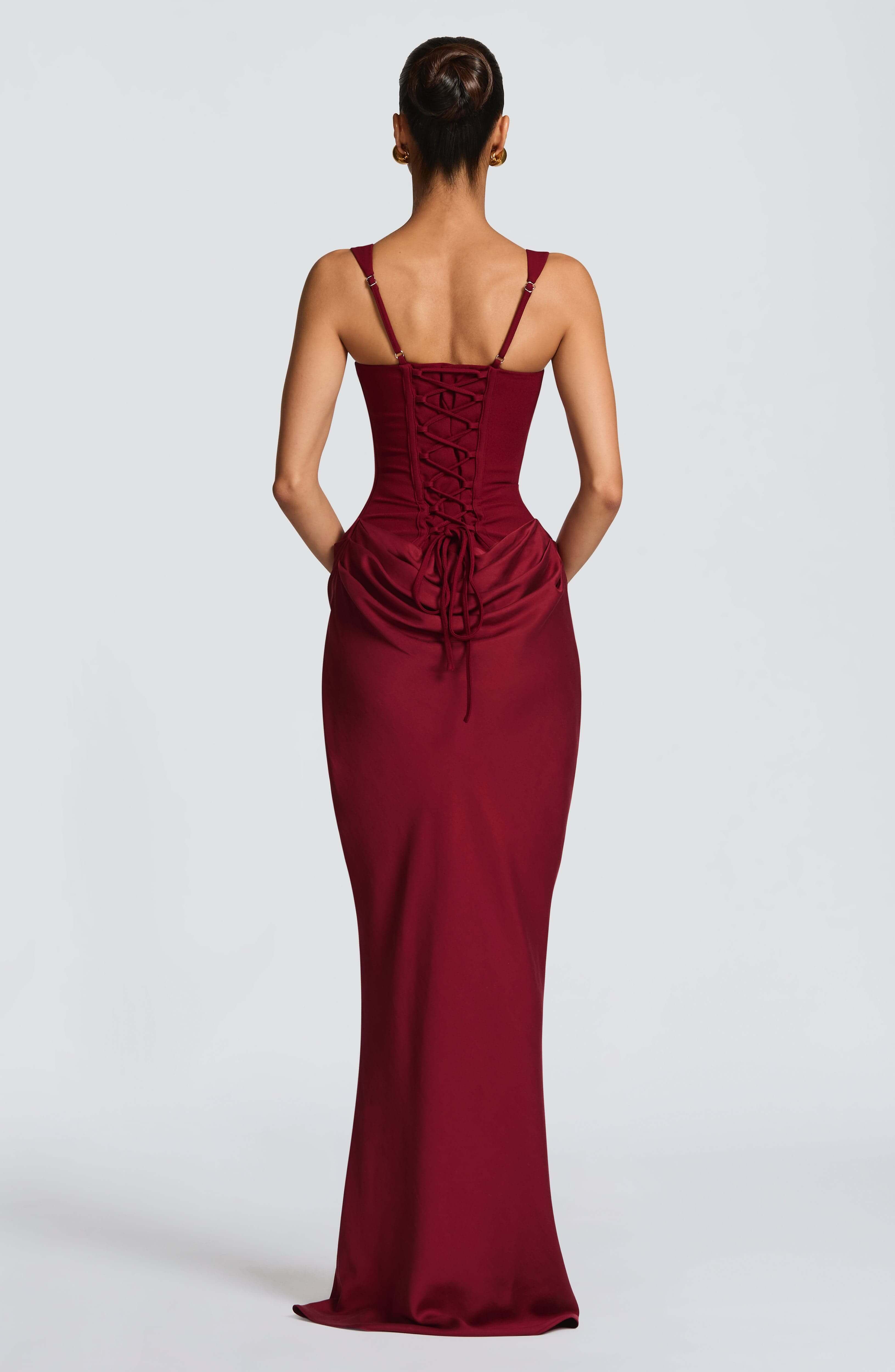 Ashley | Women's Sleeveless Bodycon Maxi Dress for Wedding Guests