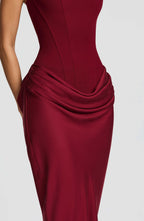 Ashley | Women's Sleeveless Bodycon Maxi Dress for Wedding Guests