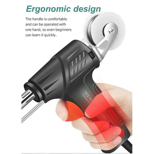 Women's Automatic Soldering Gun with Wire Feed and Temperature Control for Electronics - Image 3
