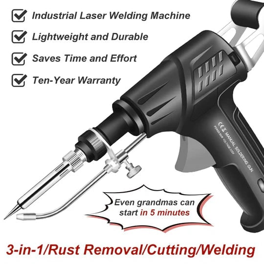 Women's Automatic Soldering Gun with Wire Feed and Temperature Control for Electronics - Image 9
