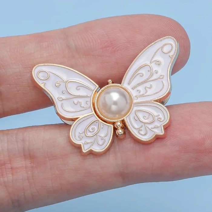 Women's Butterfly Waist Tightener Clips with Adjustable Pins and Filigree Details - Image 15
