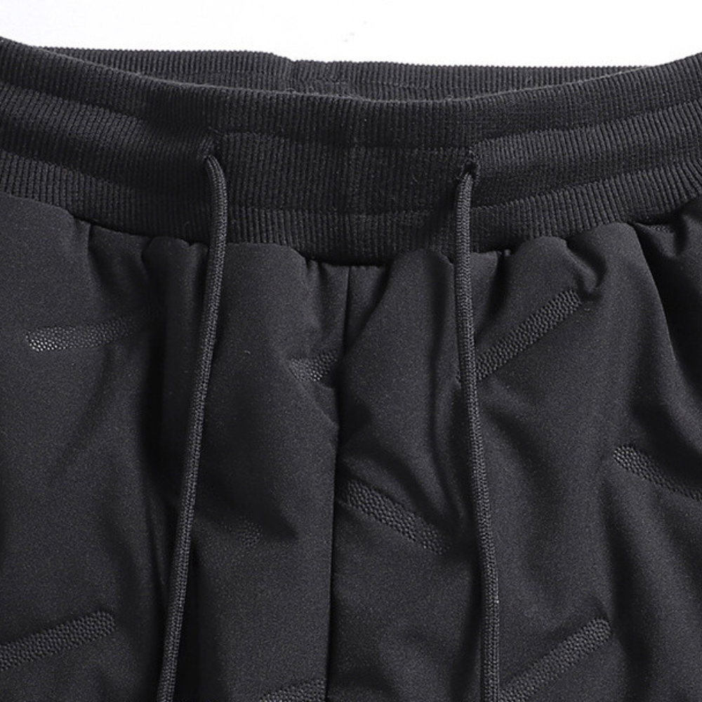 Women's Fleece Lined Joggers Sweatpants with Waterproof Quilted Shell - Image 3