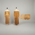 Women's Halloween Padme Amidala Cosplay Costume with Floral Bodice Corset and Bloomers - Image 1