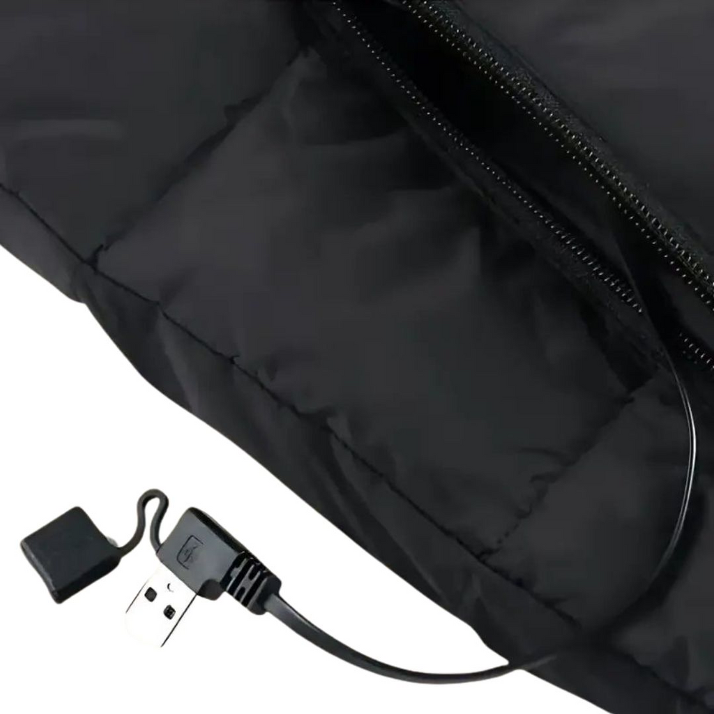 Women's Heated Vest with USB Rechargeable Battery Lightweight Electric Quilted Gilet - Image 5