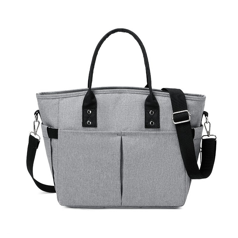 Women's Insulated Lunch Box Bento Bag with Adjustable Shoulder Strap and Dual Handles Pouch - Image 3