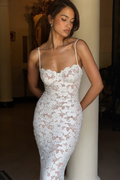Charlotte | Women's Lace Bodycon Maxi Dress for Wedding Guests