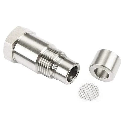 Women's O2 Oxygen Sensor Spacer Adapter with Stainless Steel Mesh Filter for Exhaust Extension - Image 6
