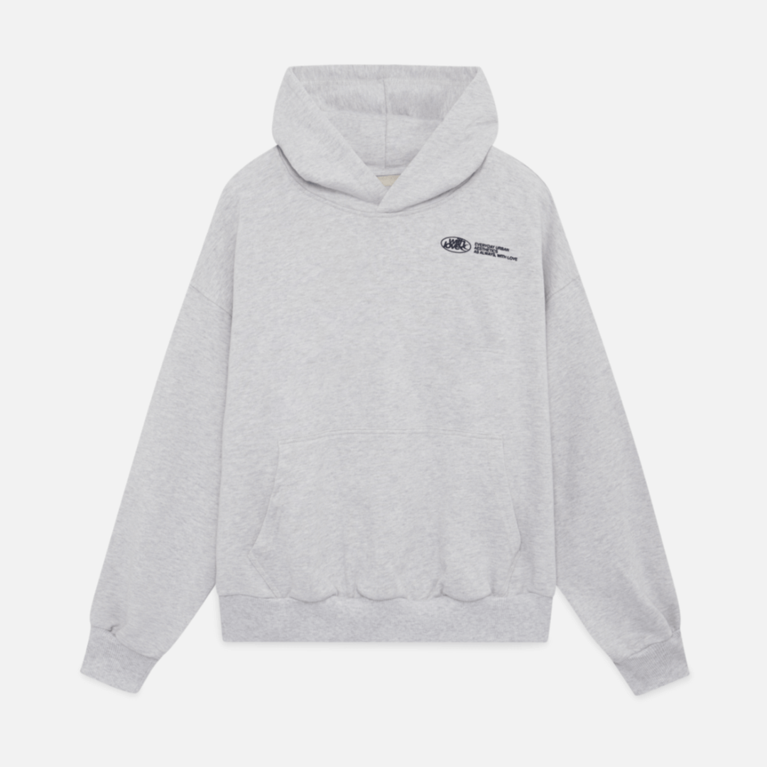 Women's Oversized Graphic Hoodie Sweatshirt with Drop Shoulder and Pullover Design - Image 4