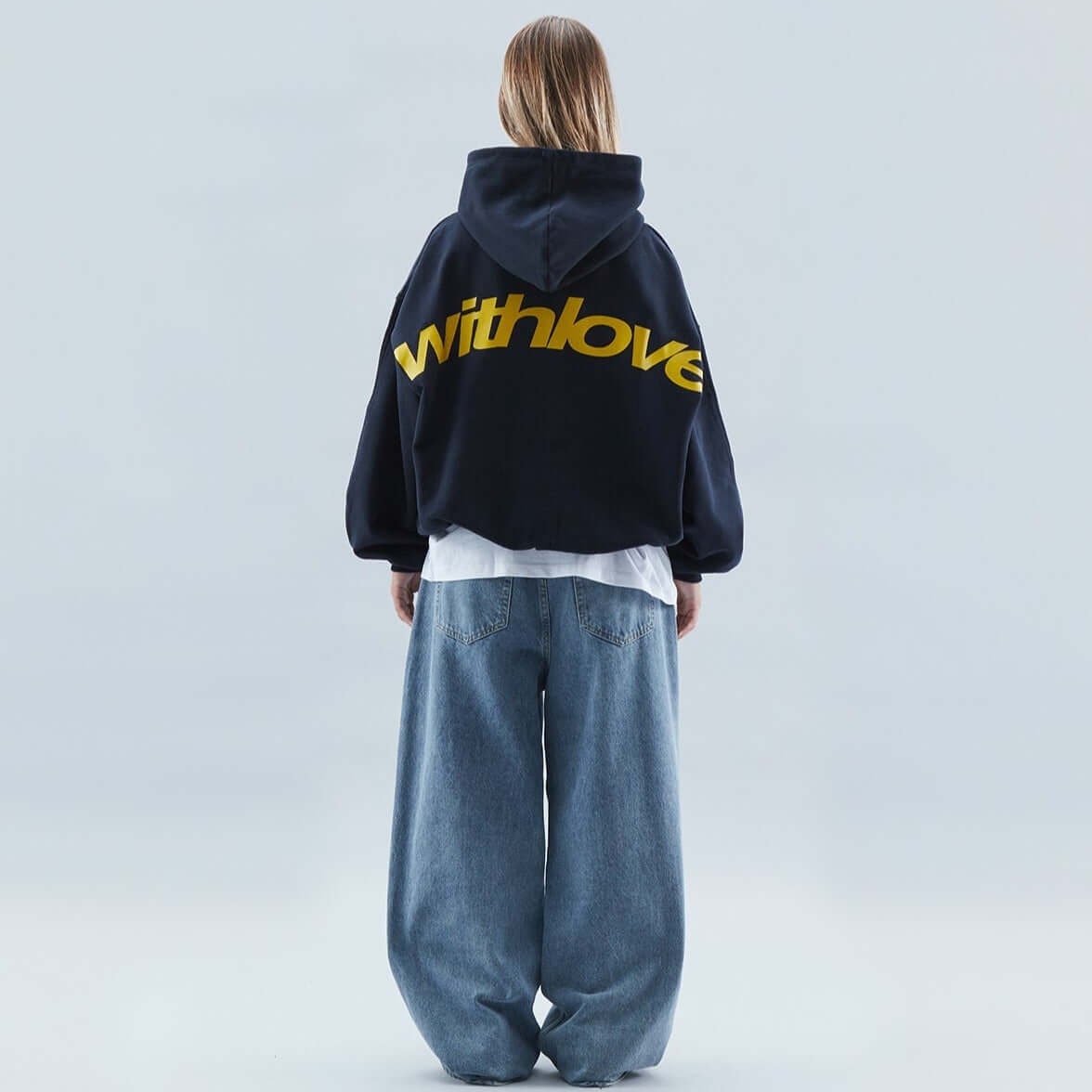 Women's Oversized Graphic Hoodie Sweatshirt with Drop Shoulder and Pullover Design - Image 8