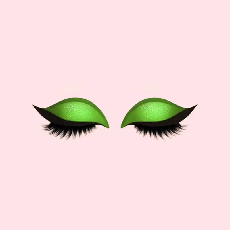 Women's Reusable Self-Adhesive Eyeliner Stickers with False Lashes and Eyeshadow - Image 11