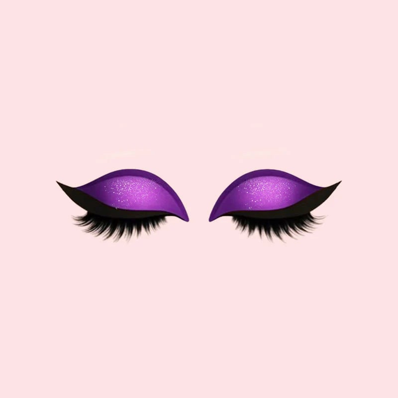 Women's Reusable Self-Adhesive Eyeliner Stickers with False Lashes and Eyeshadow - Image 13