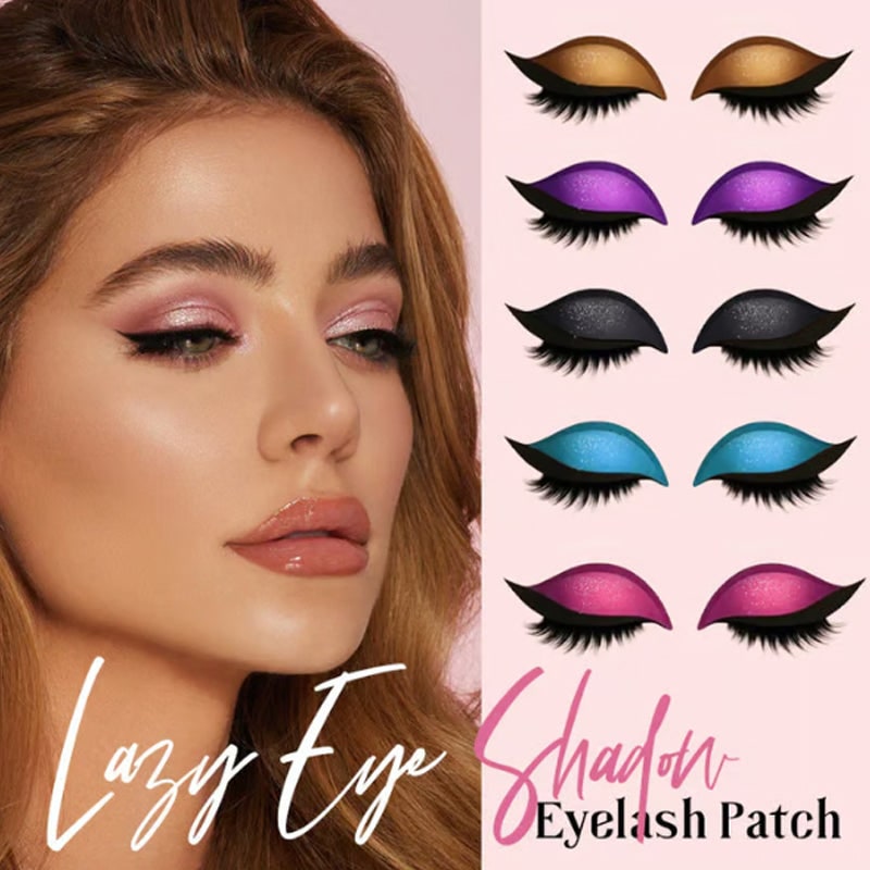 Women's Reusable Self-Adhesive Eyeliner Stickers with False Lashes and Eyeshadow - Image 14