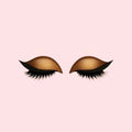 Women's Reusable Self-Adhesive Eyeliner Stickers with False Lashes and Eyeshadow - Image 6