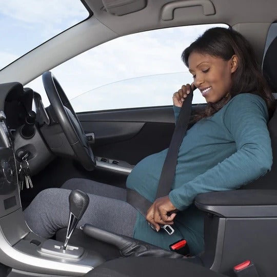 Women's Seat Belt Extender Buckle with Release Button for Car Safety Extension - Image 6