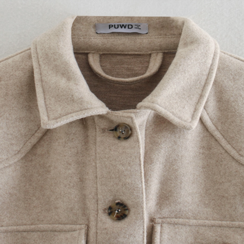 Women's Shirt Jacket Corduroy Field with Belted Waist and Button-Down Front - Image 5