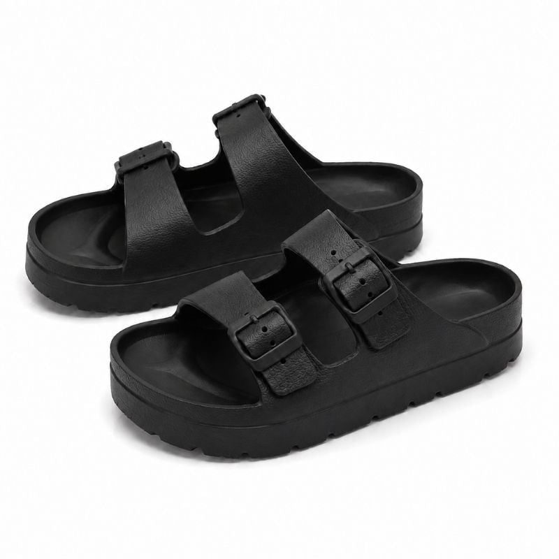 Women's Slide Sandals with Eva Foam Platform and Arch Support - Image 1