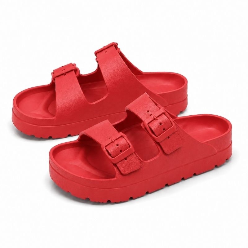 Women's Slide Sandals with Eva Foam Platform and Arch Support - Image 12