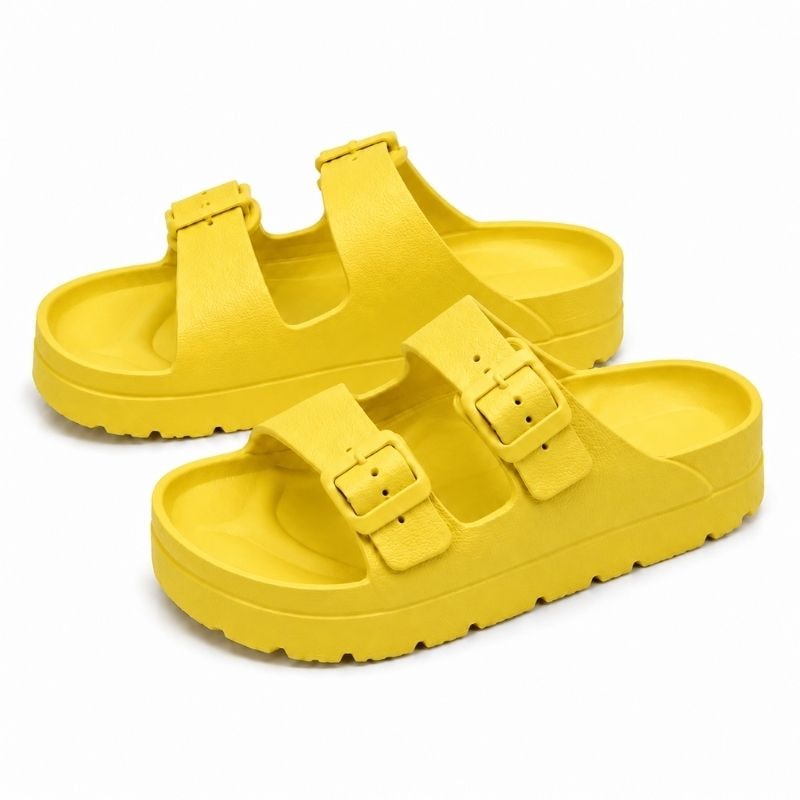 Women's Slide Sandals with Eva Foam Platform and Arch Support - Image 13