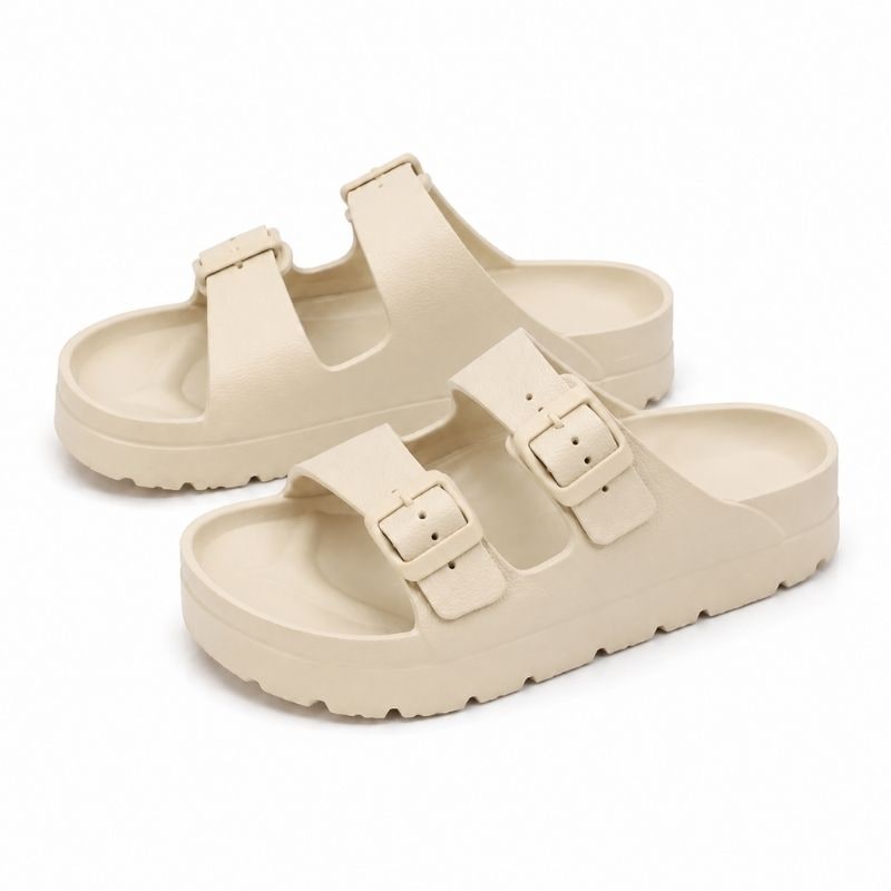 Women's Slide Sandals with Eva Foam Platform and Arch Support - Image 7