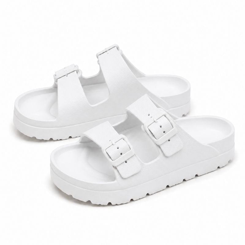 Women's Slide Sandals with Eva Foam Platform and Arch Support - Image 8