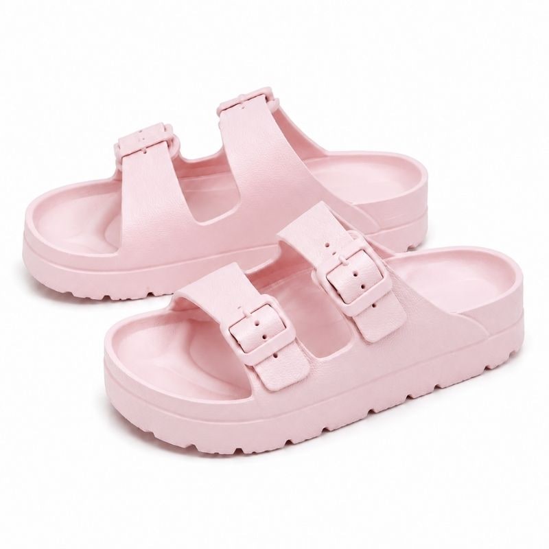 Women's Slide Sandals with Eva Foam Platform and Arch Support - Image 9