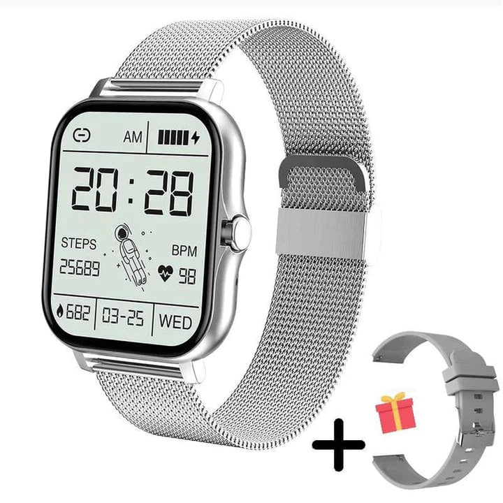 Women's Smartwatch with Metal Mesh Strap Touchscreen Display and Long Battery Life - Image 5