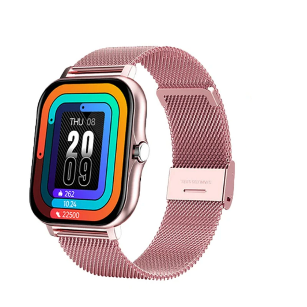 Women's Smartwatch with Metal Mesh Strap Touchscreen Display and Long Battery Life - Image 7