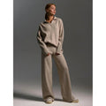 Women's Two Piece Loungewear Set with Oversized Hoodie and Sweatpants - Image 1