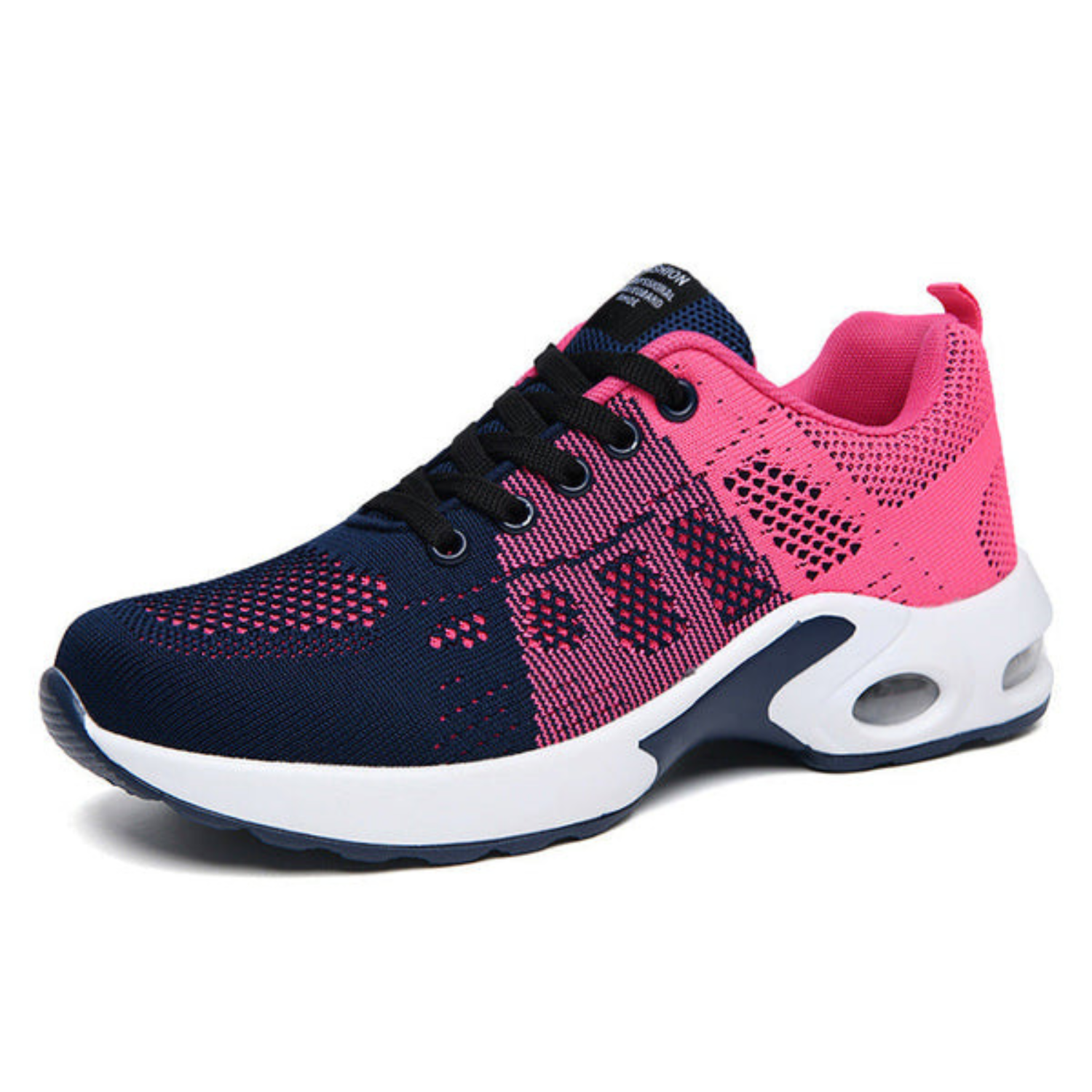 Women's Walking Shoes and Casual Sneakers with Mesh Knit and Air Cushion Sole - Image 10
