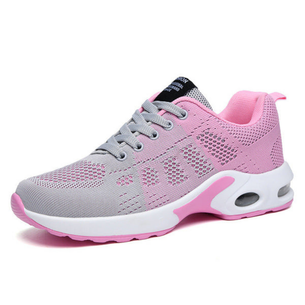 Women's Walking Shoes and Casual Sneakers with Mesh Knit and Air Cushion Sole - Image 9