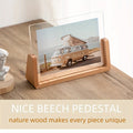 Wooden Tabletop Picture Frame with U-Shaped Base and Clear Acrylic Panels 11 X 14 - Image 11