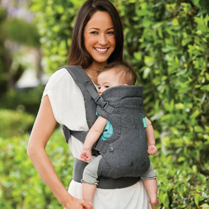 Ergonomic Baby Carrier for Front and Back Carrying – Comfortable Support for Parents and Infants During Daily Use