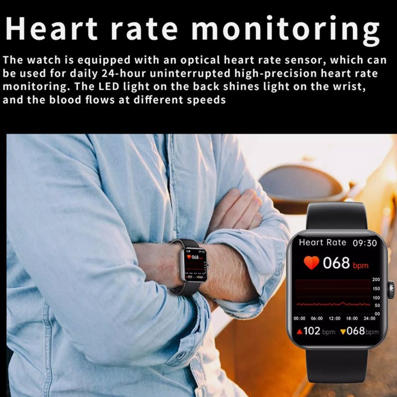 Smart Wellness Tracking Watch for Daily Monitoring – Multi-Function Wearable for Activity, Heart Rate and Everyday Use