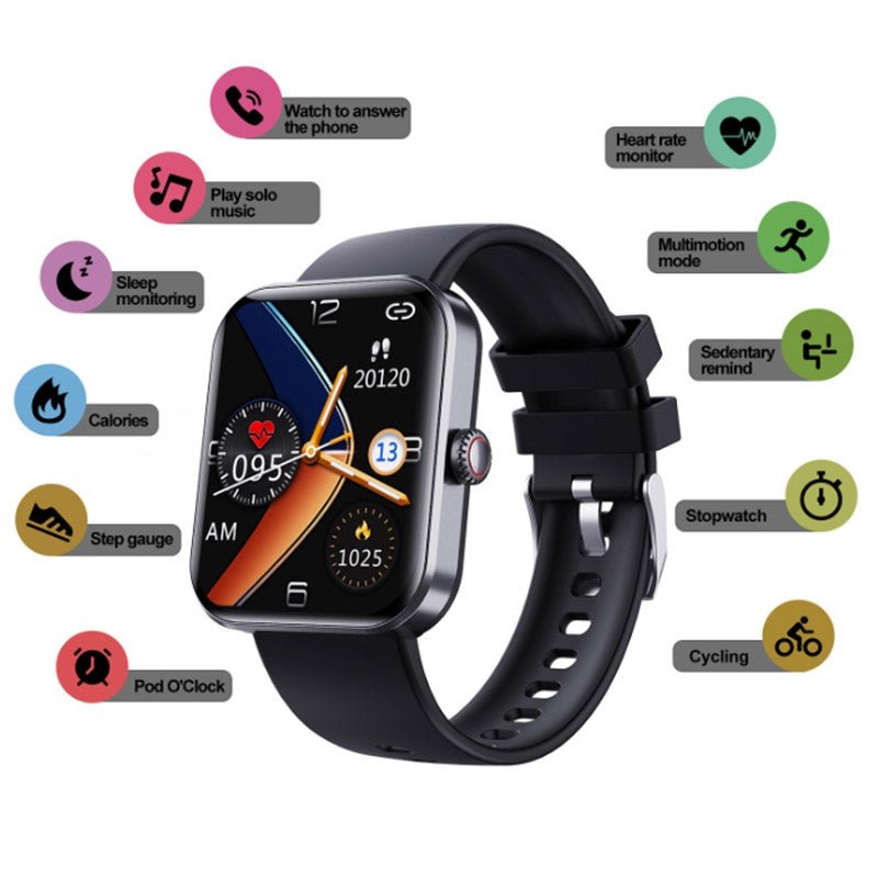 Smart Wellness Tracking Watch for Daily Monitoring – Multi-Function Wearable for Activity, Heart Rate and Everyday Use